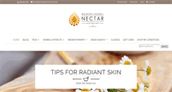 Desktop Screenshot of nectarapothecary.com