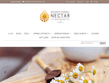 Tablet Screenshot of nectarapothecary.com